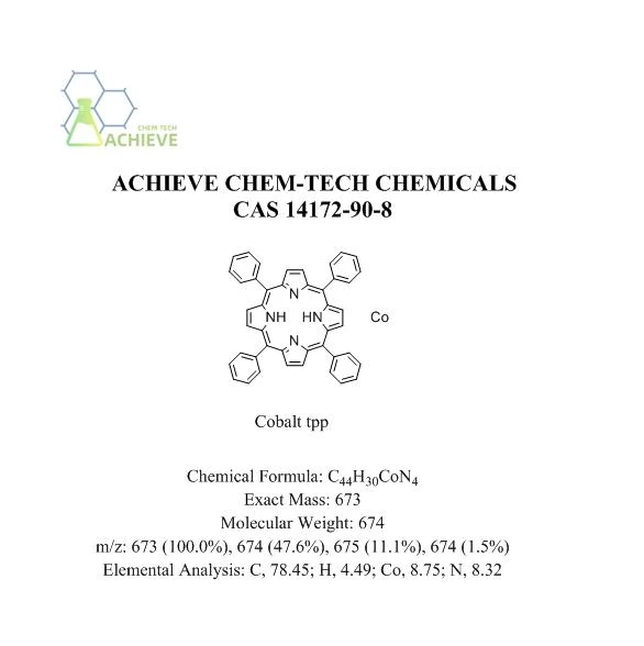 COBALT TPPstructure CAS 14172-90-8 | Shaanxi BLOOM Tech Co., Ltd COBALT TPPstructure CAS 14172-90-8 | Shaanxi BLOOM Tech Co., Ltd
