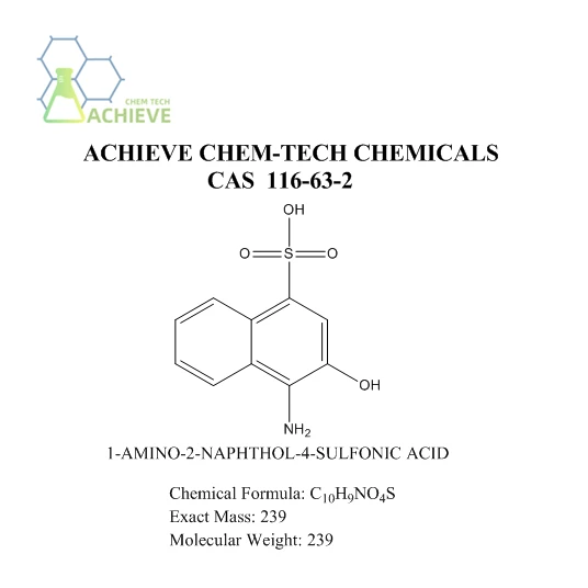 1-AMINO-2-NAPHTHOL-4-SULFONIC ACID CAS 116-63-2
