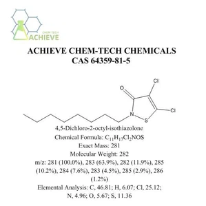 4,5-Dichloro-2-Octyl-Isothiazolone CAS 64359-81-5