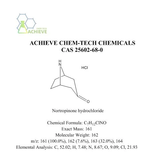 Hidreaclóiríd Nortropinone CAS 25602-68-0
