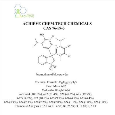 Bromothymol Púdar Gorm CAS 76-59-5