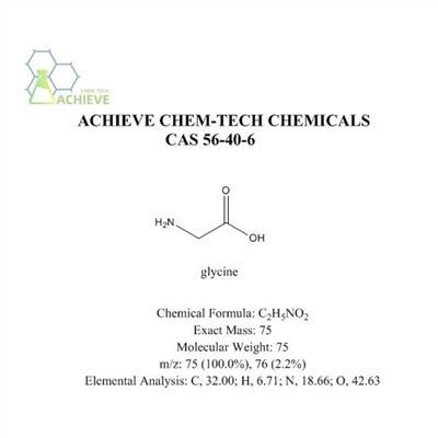 CAS Púdar Glycine íon 56-40-6