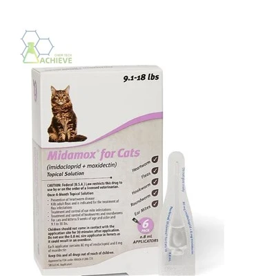 Réiteach Tráthúil Imidacloprid Moxidectin